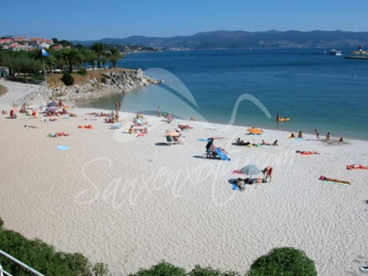 Sanxenxo Centro,30 M De La Playa Apartment Exterior photo